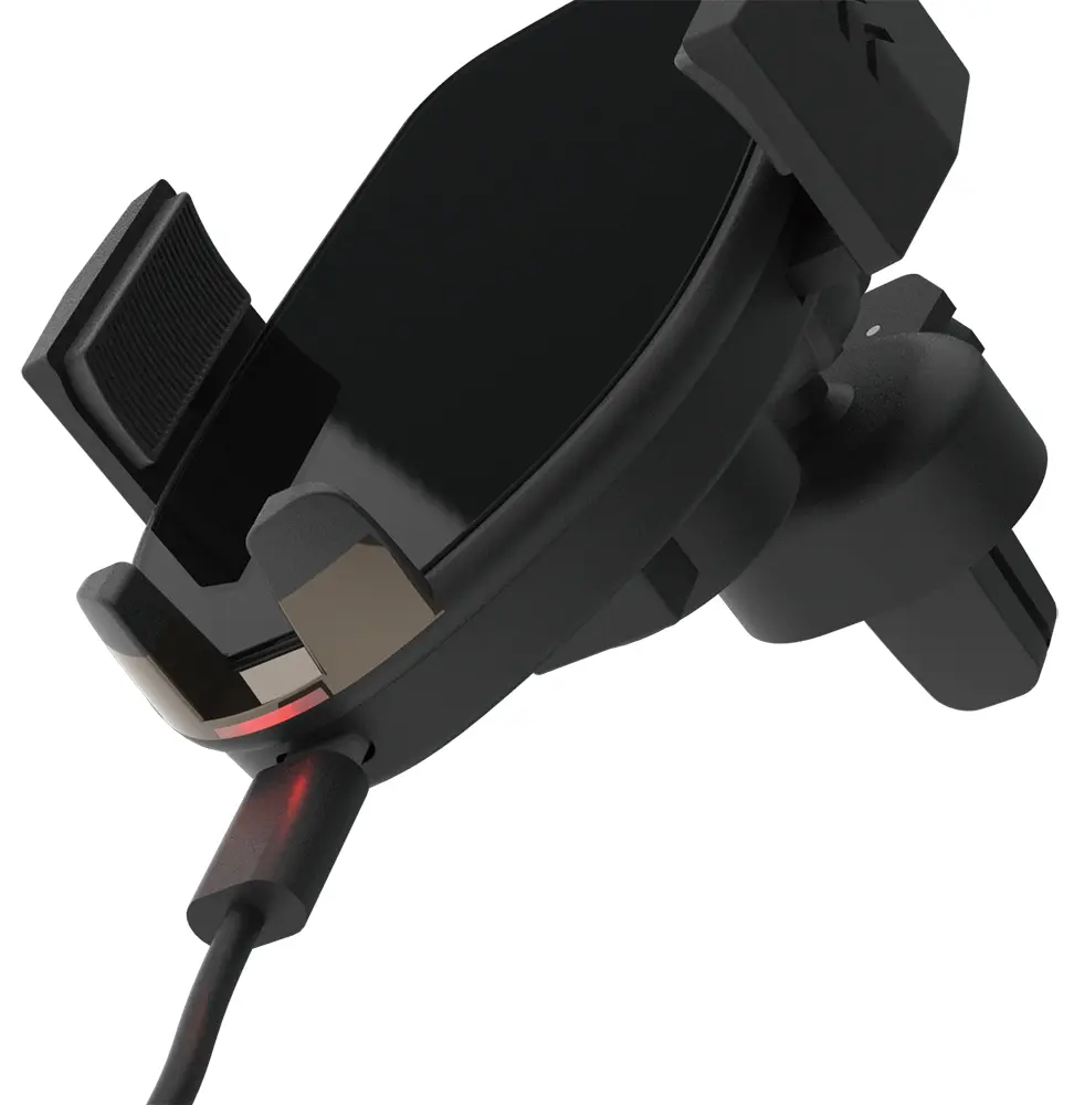 自動開閉ワイヤレス充電ホルダー(タッチ/AC) BK | 株式会社ペルシード