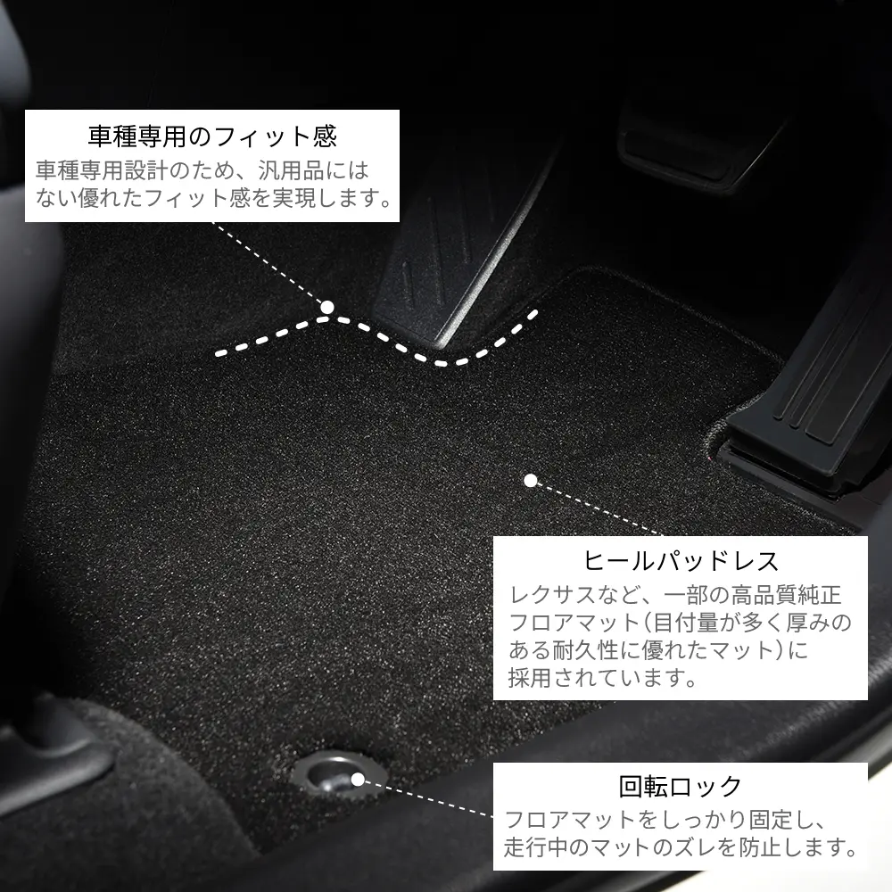 RAV4 純正フロアマット 変わん ラグジュアリータイプ