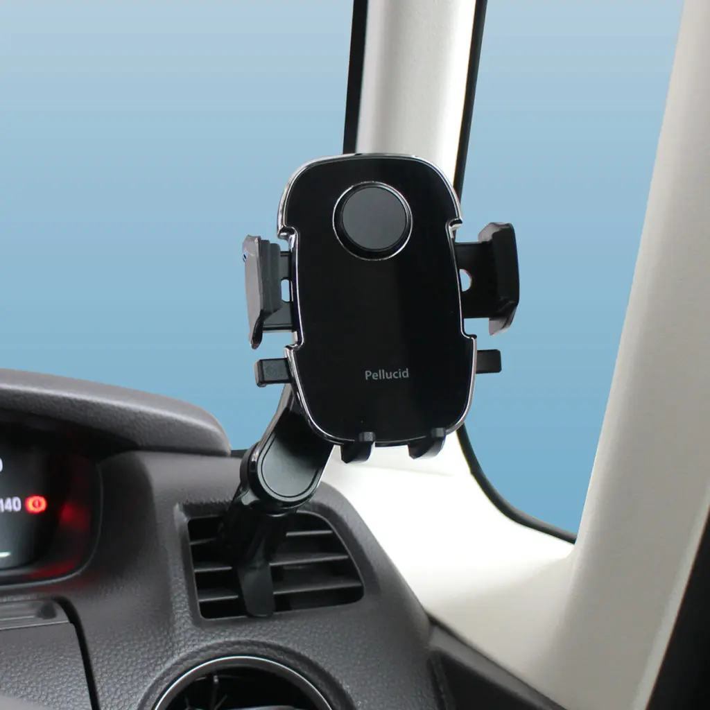 ワンタッチスマホホルダー エアコン | 株式会社ペルシード｜Pellucid